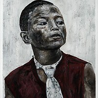 Smallsoldier, 55 x 40 cm, oil on canvas