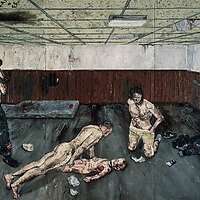 Sweet Violence, 250x 405 cm, oil on canvas