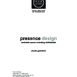 Presence Design: Mediated Spaces Extending Architecture