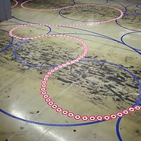 Tape on Floor 4, overview of the generated structure