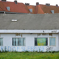 Tired of Sleeping in Amsterdam, Photographic Print 160x90cm
